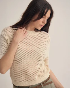 Luna Cotton Knit Top