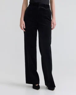 Lydia Stretch Velvet Pants