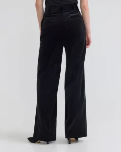 Lydia Stretch Velvet Pants
