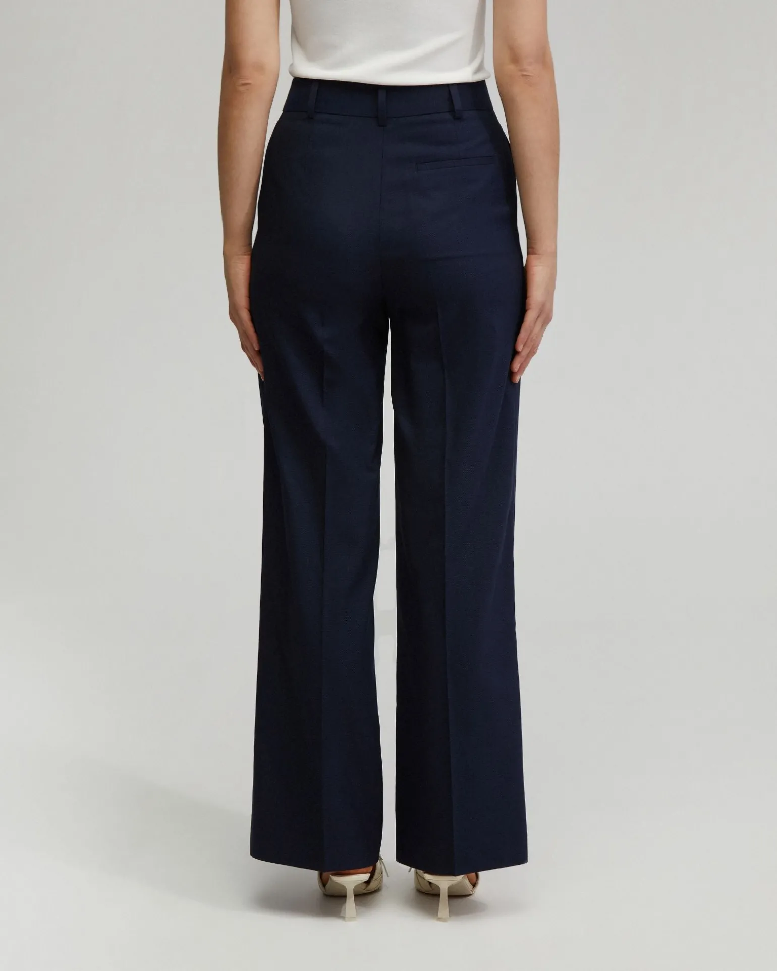 Lydia Wool Stretch Suit Trousers