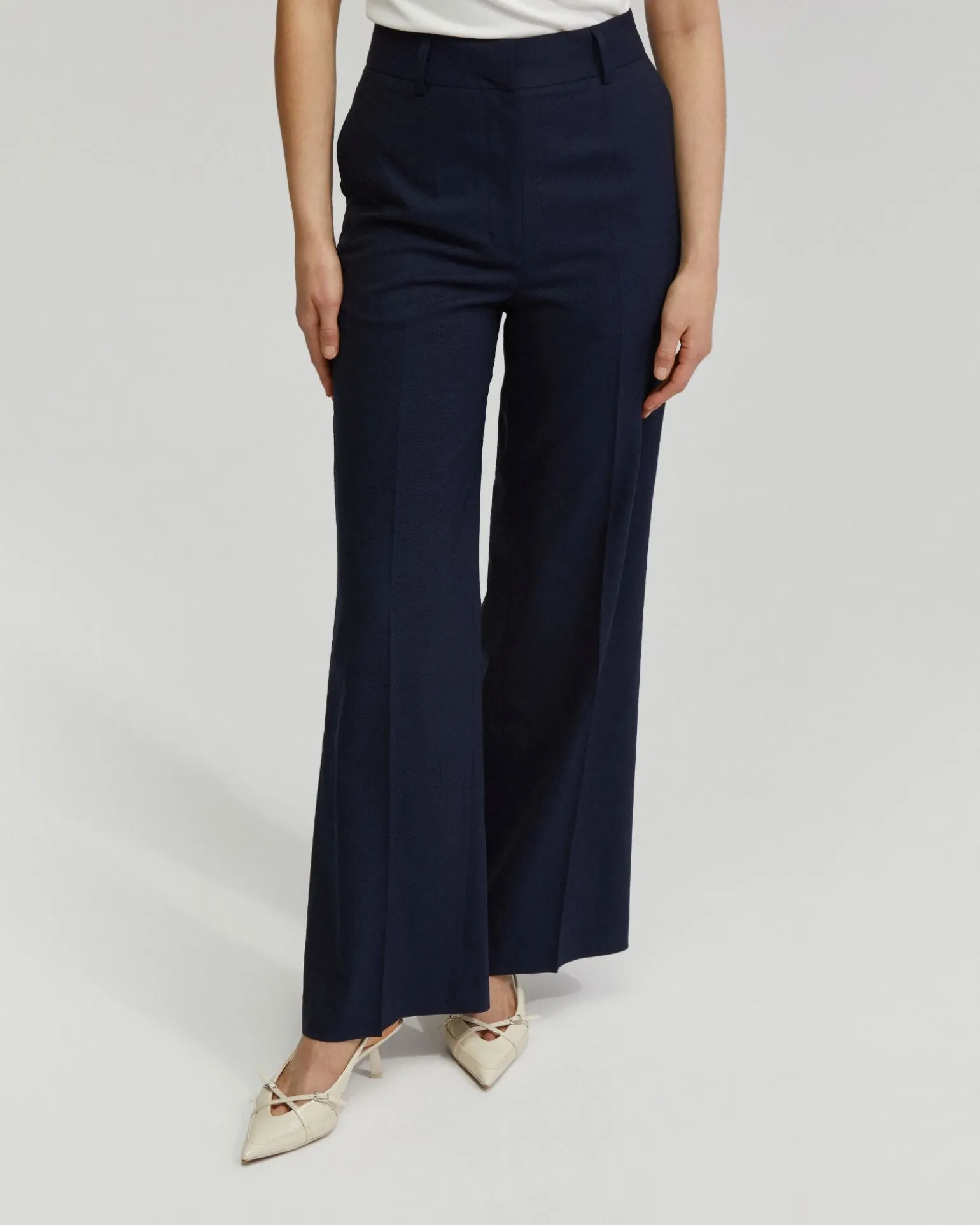 Lydia Wool Stretch Suit Trousers