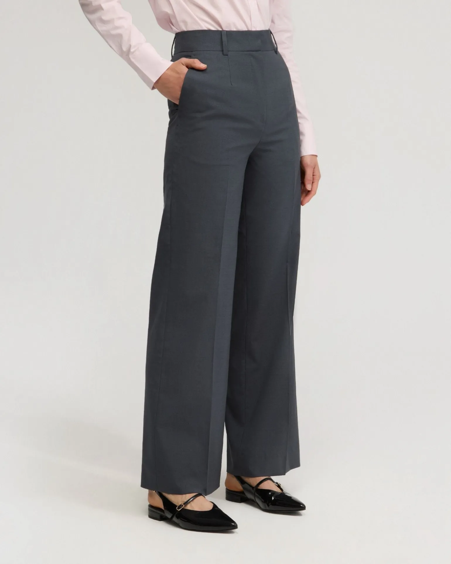 Lydia Wool Stretch Suit Trouser