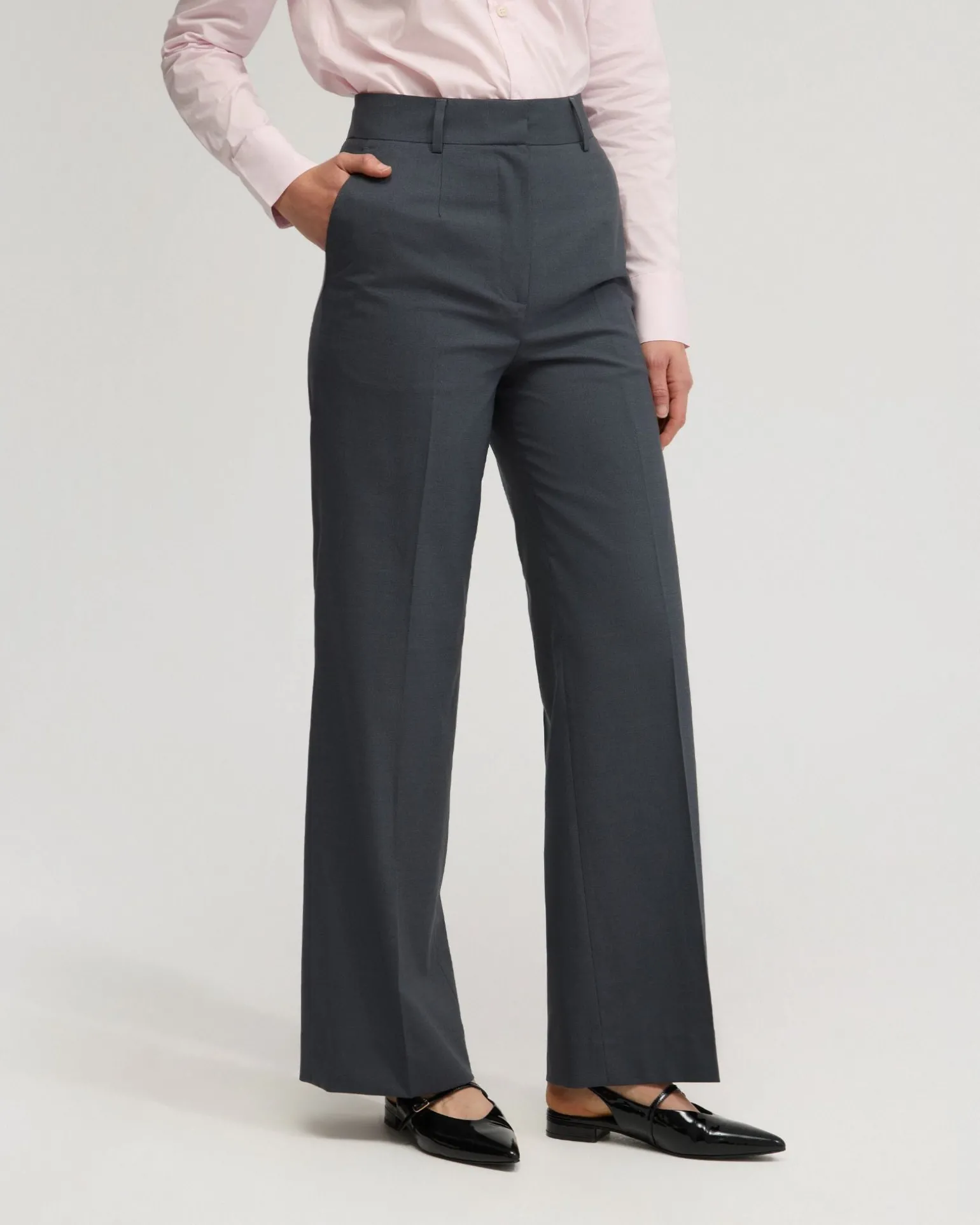 Lydia Wool Stretch Suit Trouser