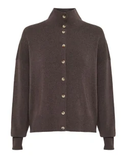 Maddison Funnel Collar Cardigan