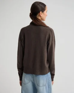 Maddison Funnel Collar Cardigan