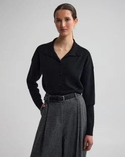 Maddison Funnel Collar Cardigan