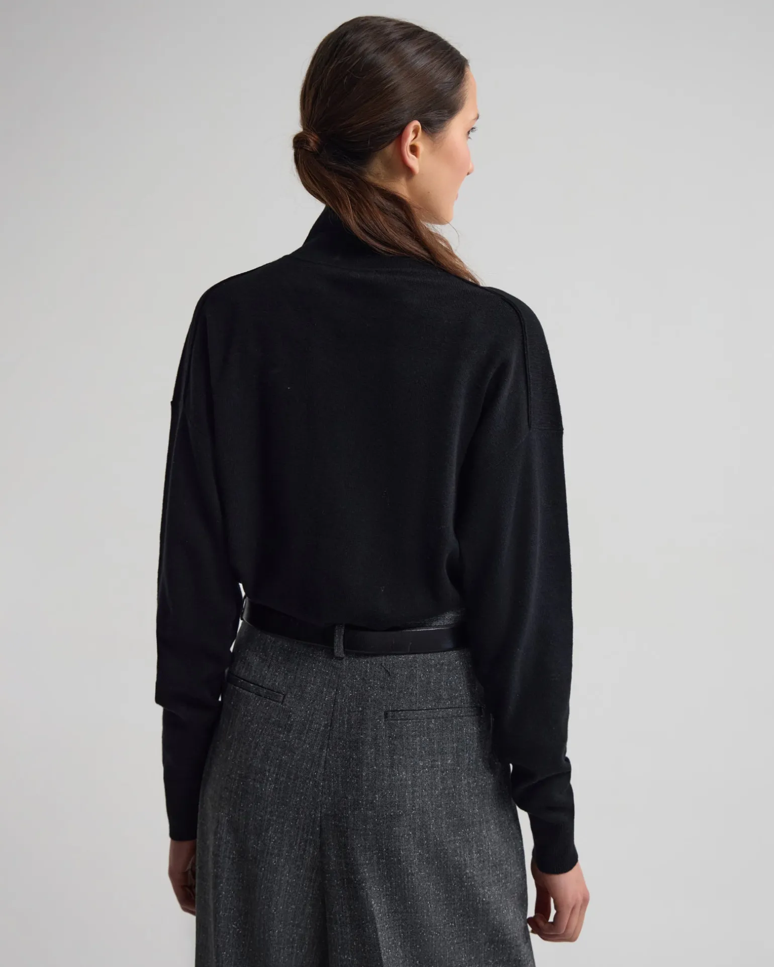 Maddison Funnel Collar Cardigan