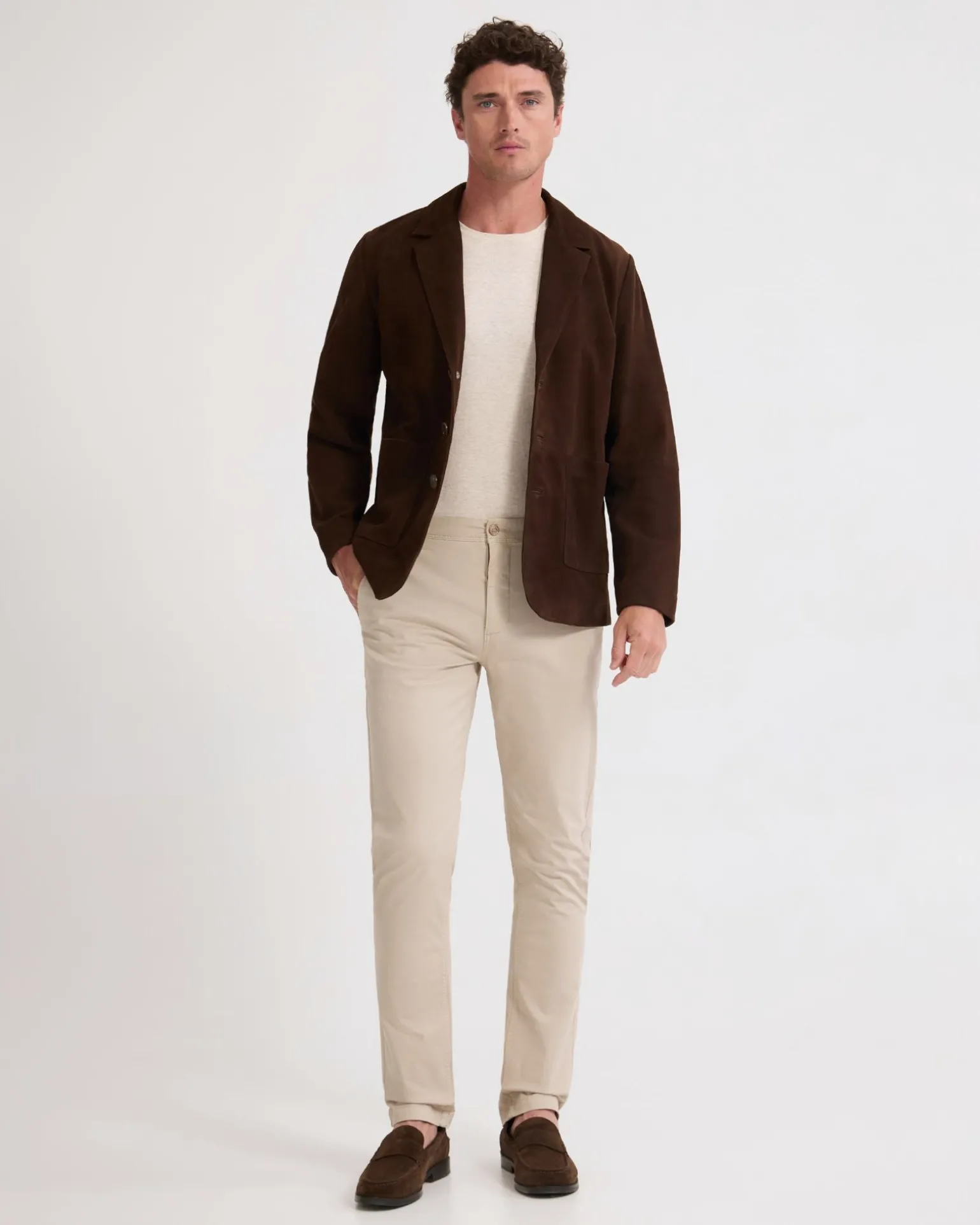 Maddox Suede Blazer