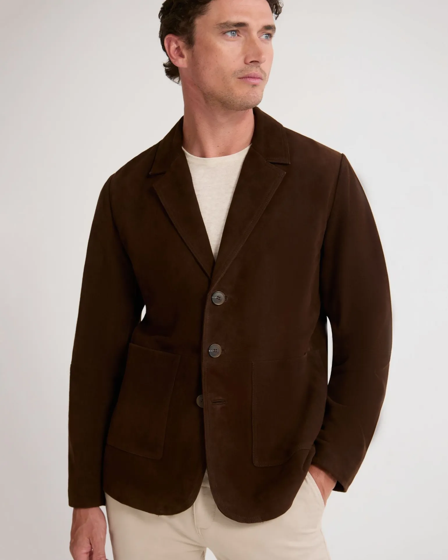 Maddox Suede Blazer