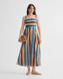 Madeira Striped Dress