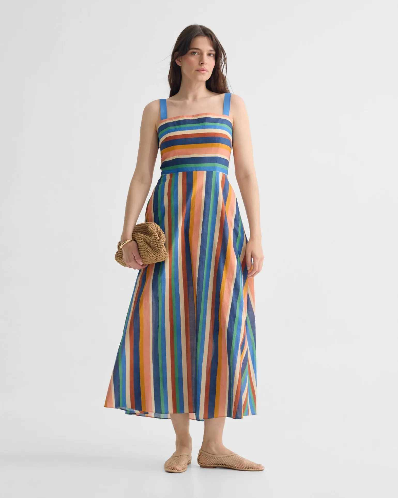 Madeira Striped Dress