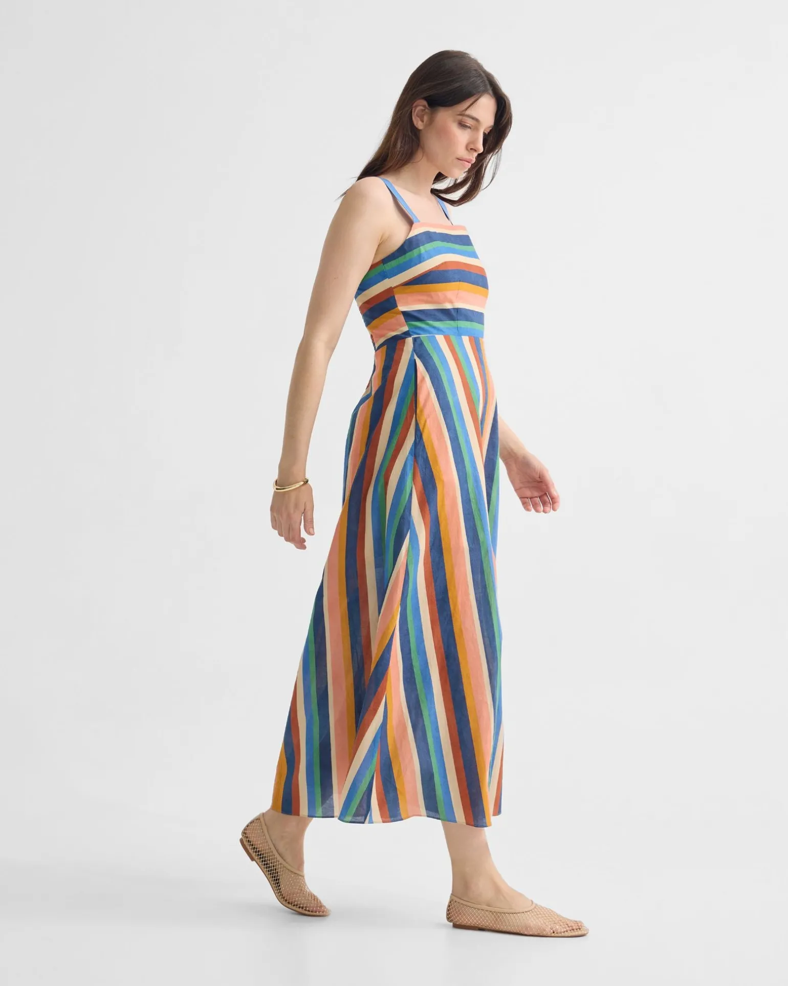 Madeira Striped Dress