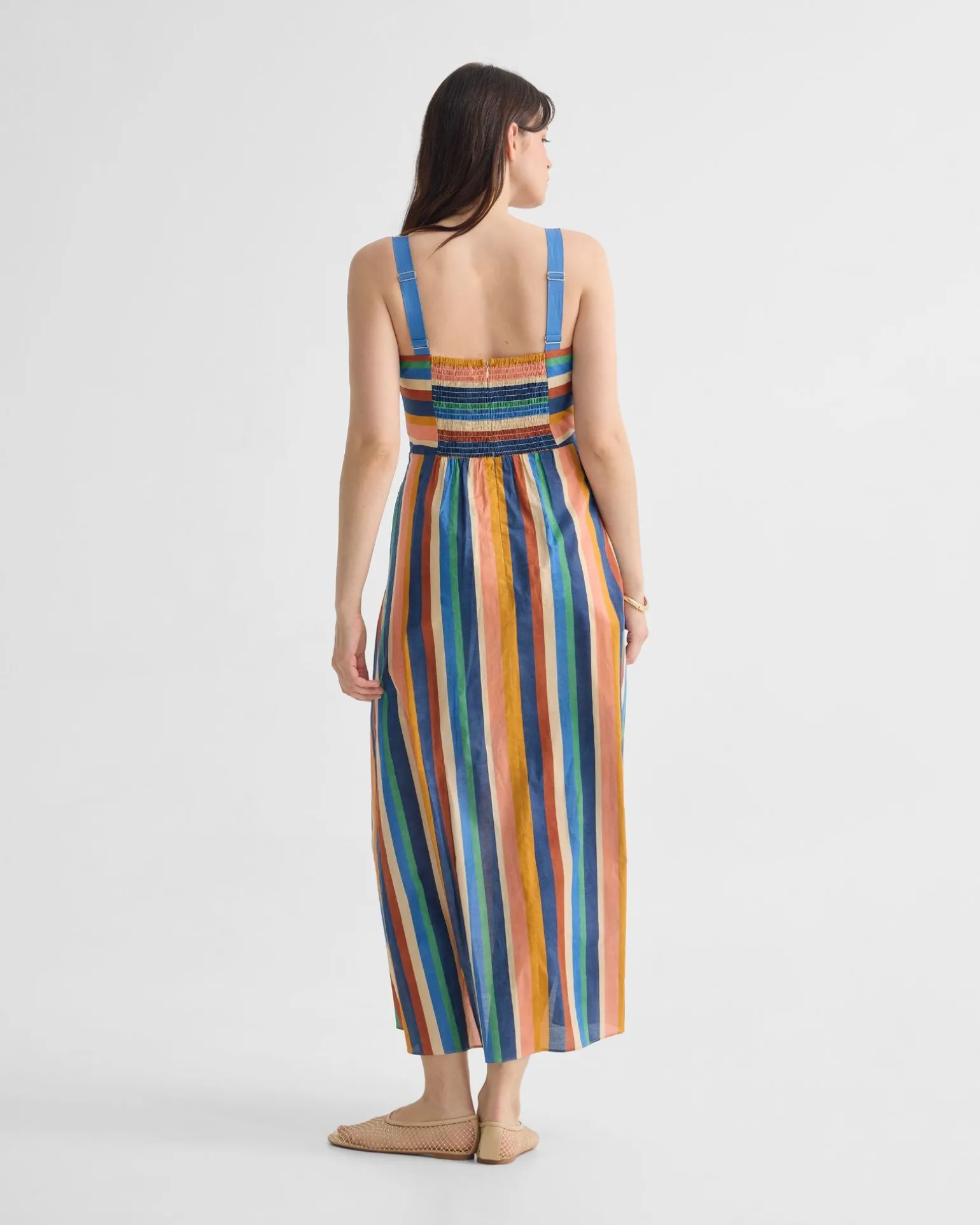 Madeira Striped Dress