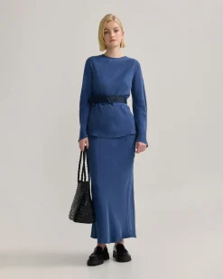 Madeline Cupro Top