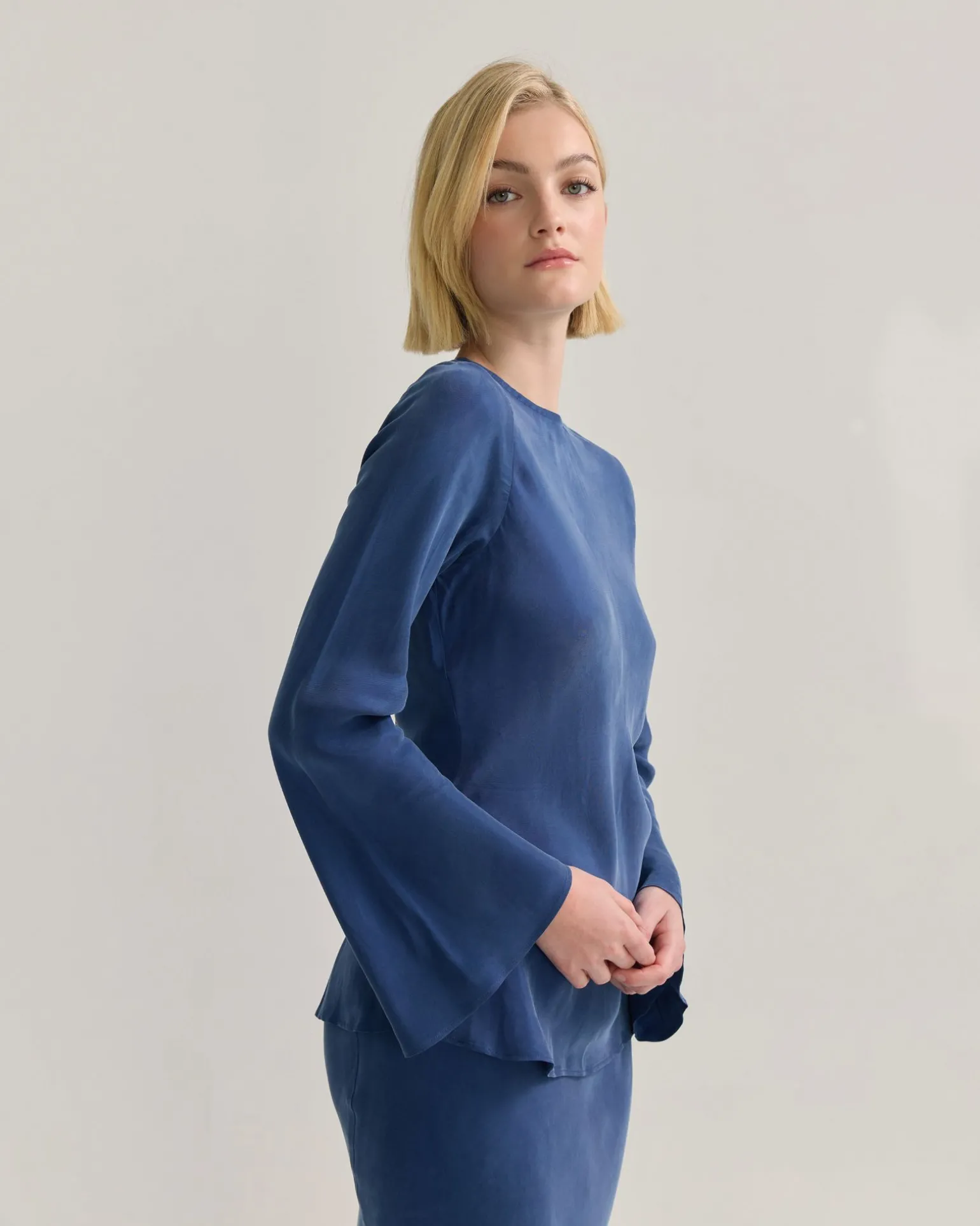 Madeline Cupro Top