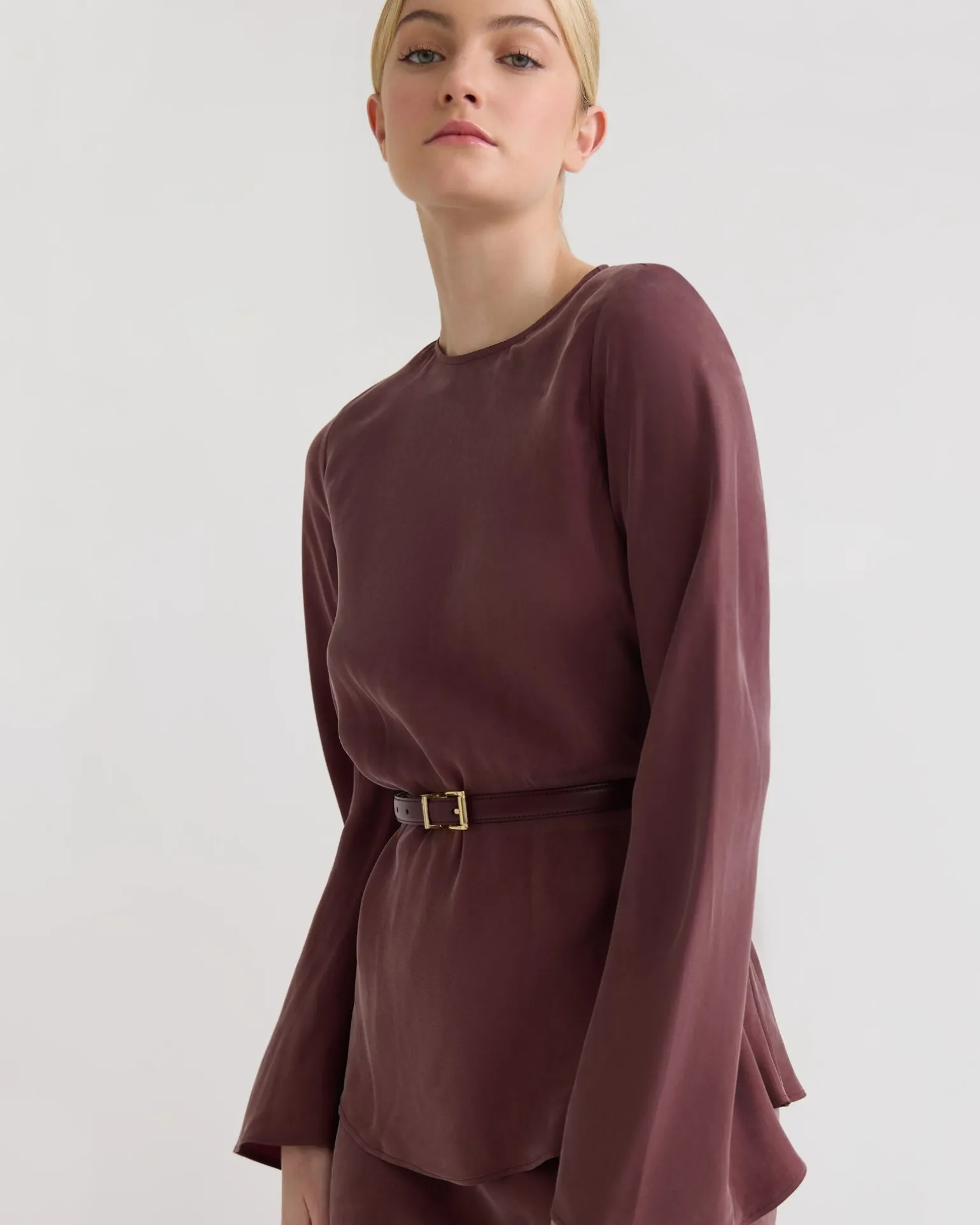 Madeline Cupro Top