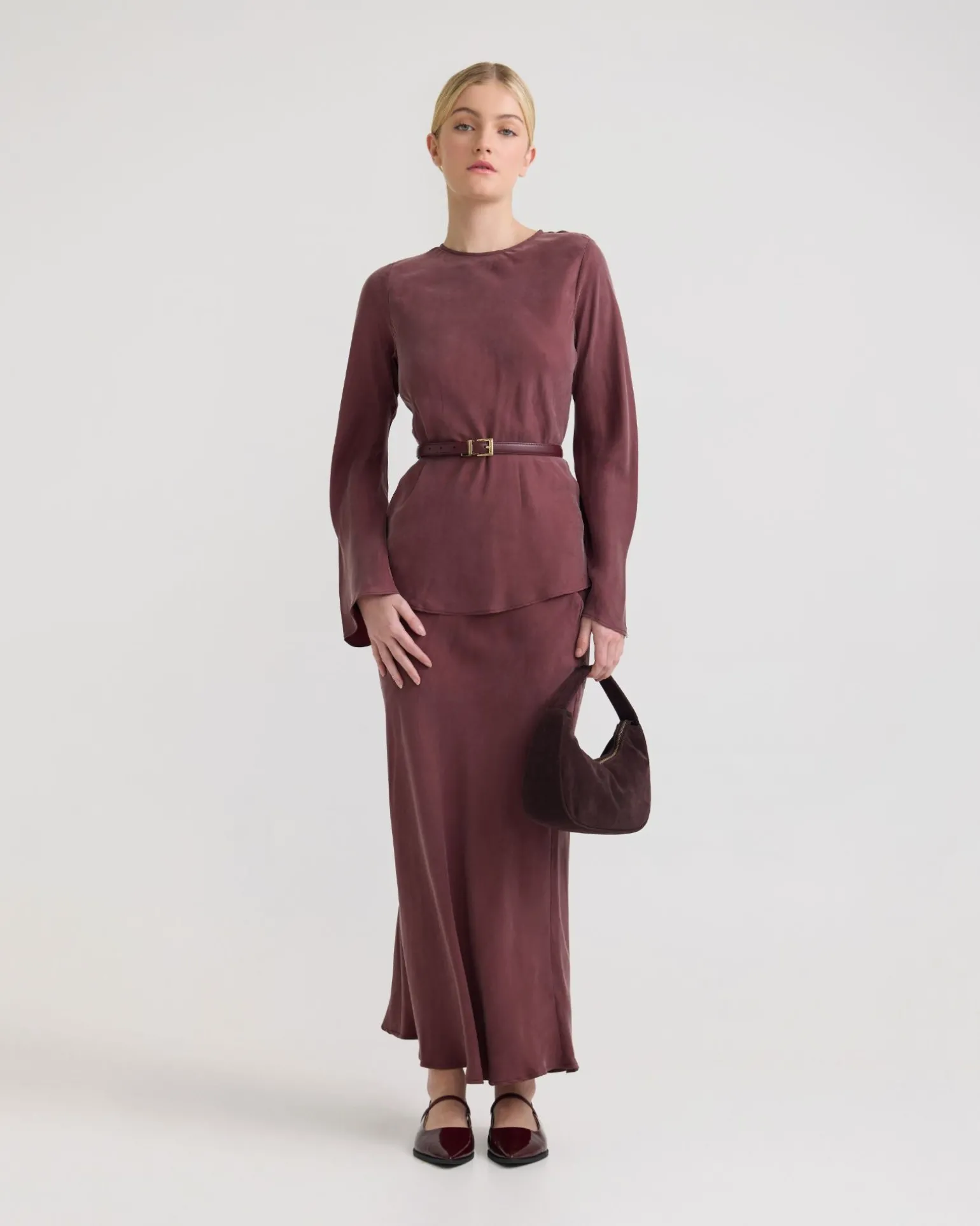 Madeline Cupro Top