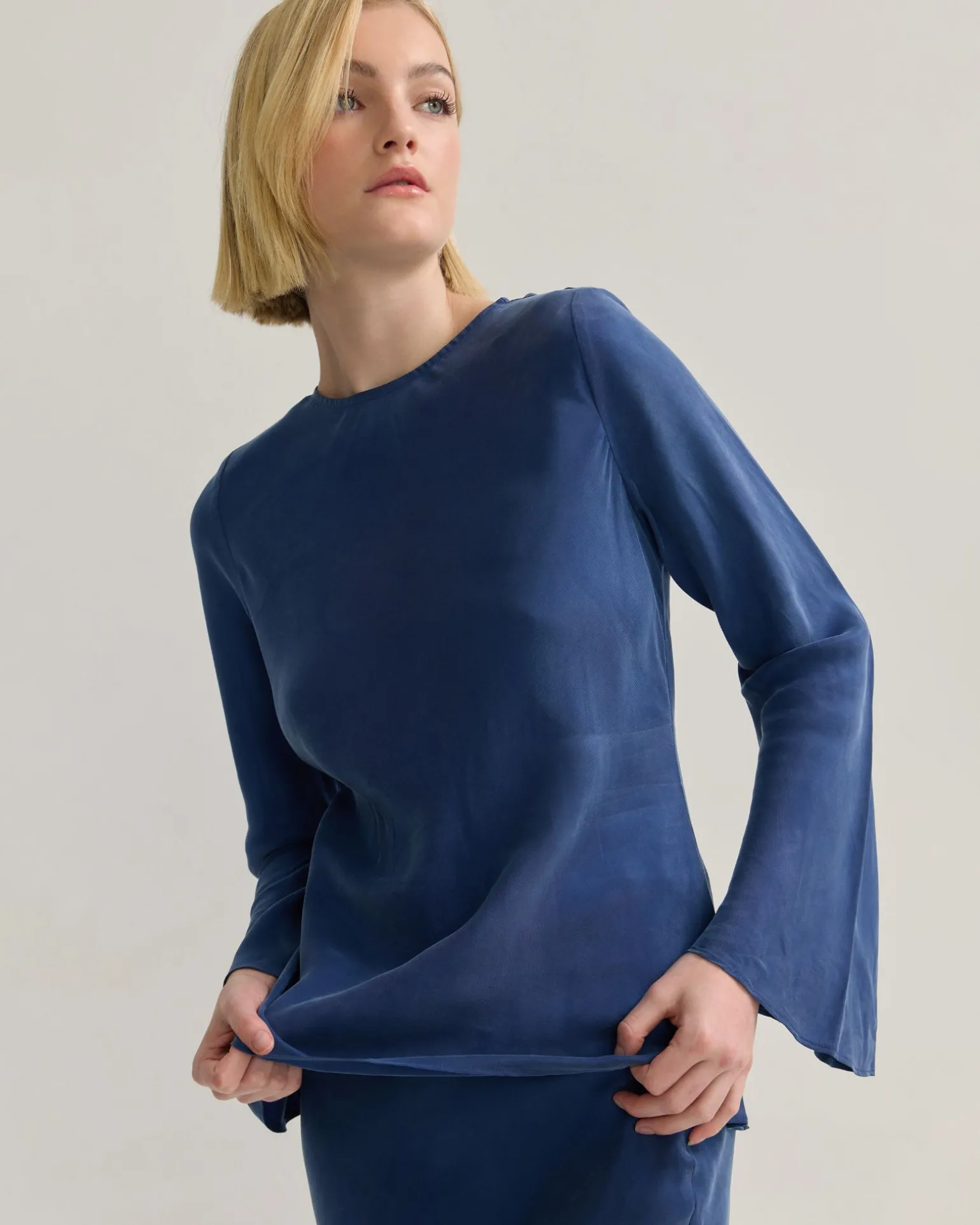 Madeline Cupro Top