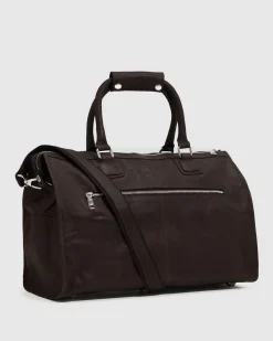 Magnus Leather Overnighter Bag