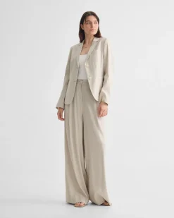 Margot Stretch Linen Pant