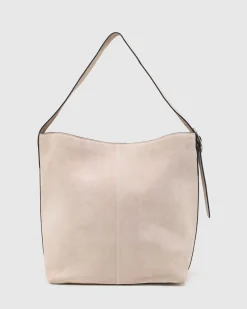 Margot Suede Hobo Bag