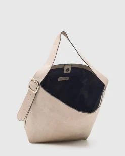 Margot Suede Hobo Bag