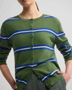 Margurite Striped Cardigan