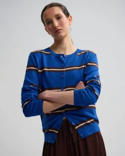 Margurite Striped Cardigan