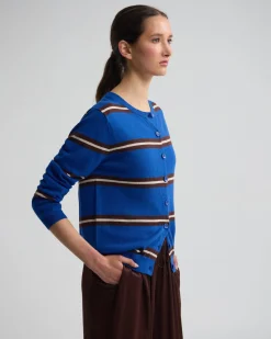 Margurite Striped Cardigan