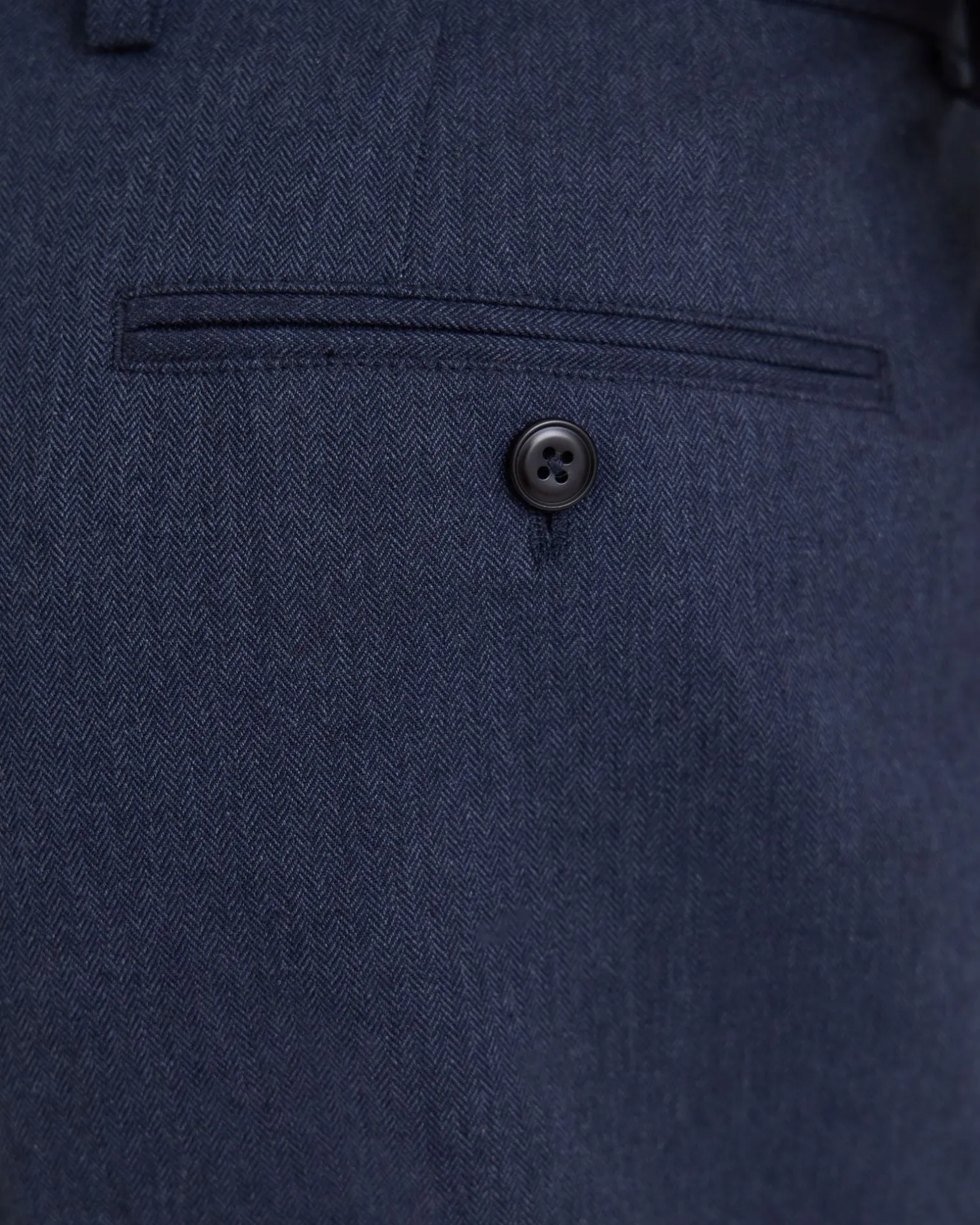 Marlo Herringbone Cotton Trousers