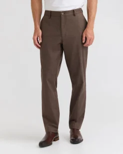 Marlo Herringbone Cotton Trousers