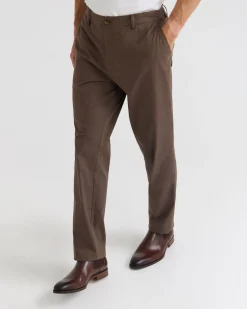 Marlo Herringbone Cotton Trousers