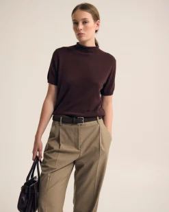 Maxine Funnel Collar Knit