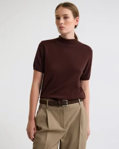 Maxine Funnel Collar Knit