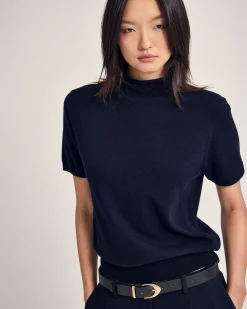 Maxine Funnel Collar Knit