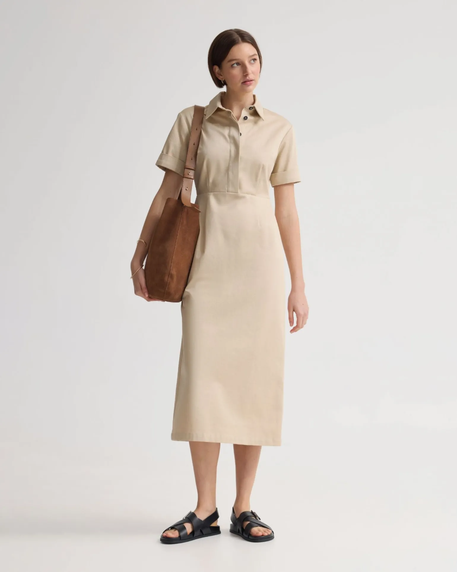 Megan Cotton Safari Dress