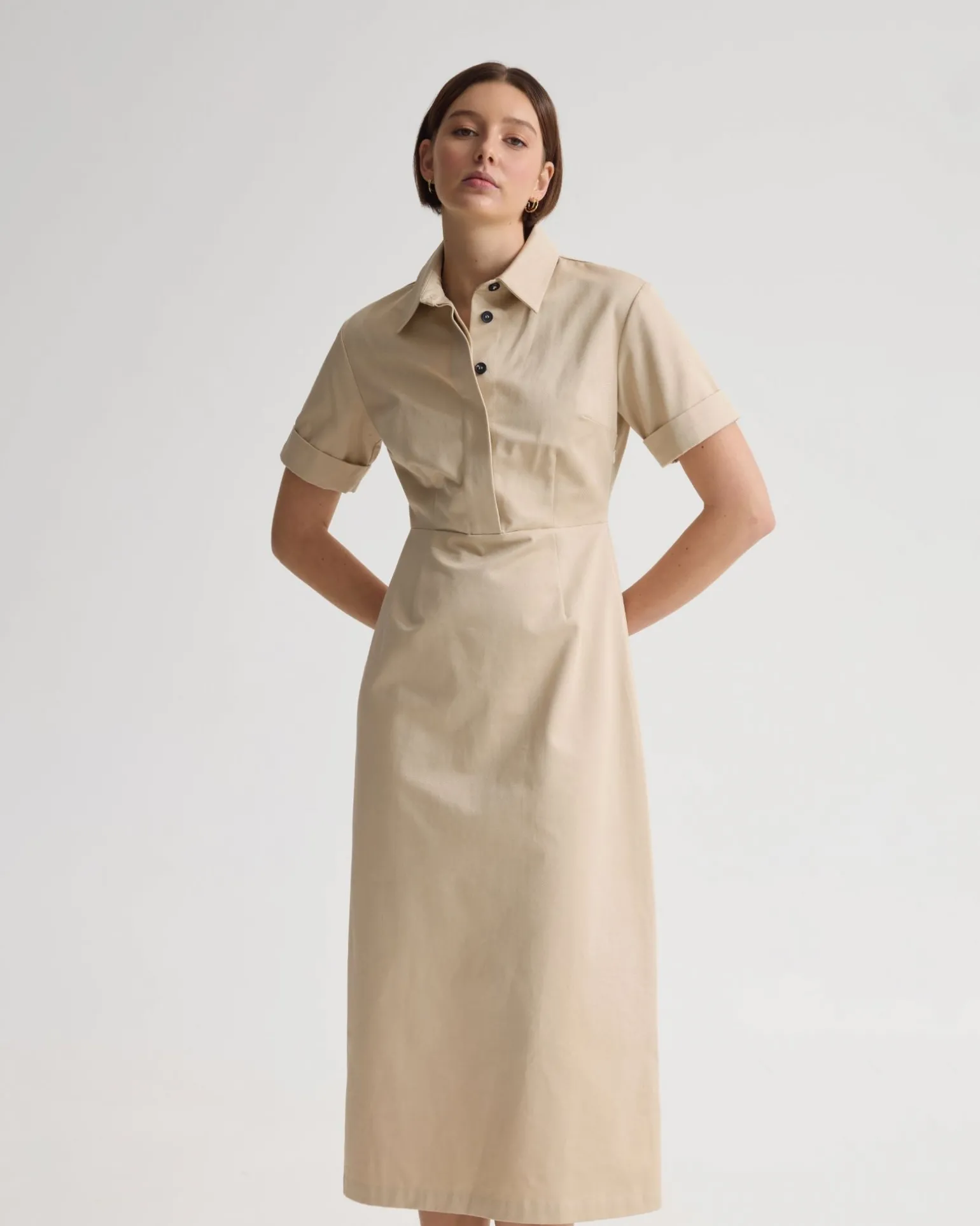 Megan Cotton Safari Dress