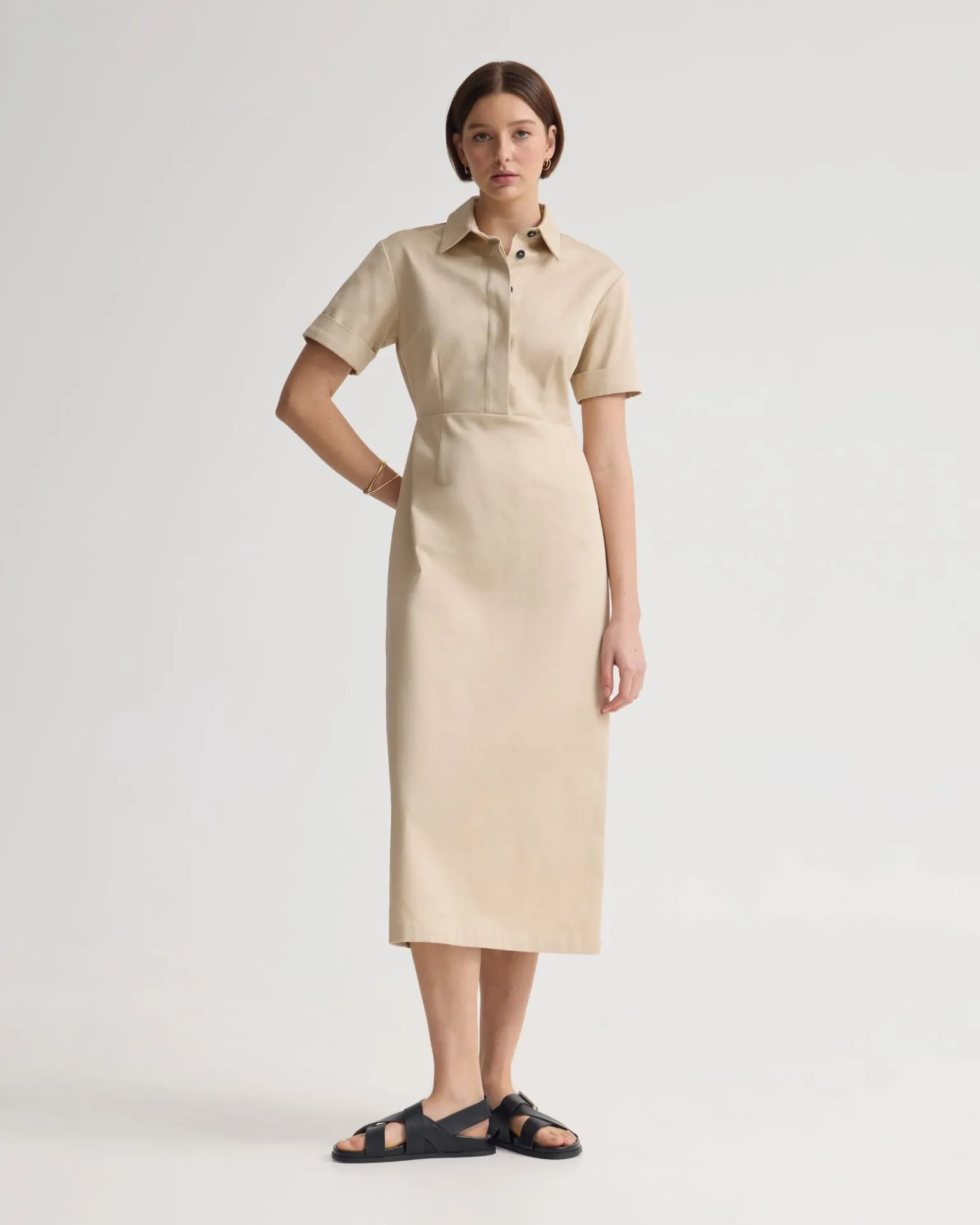 Megan Cotton Safari Dress