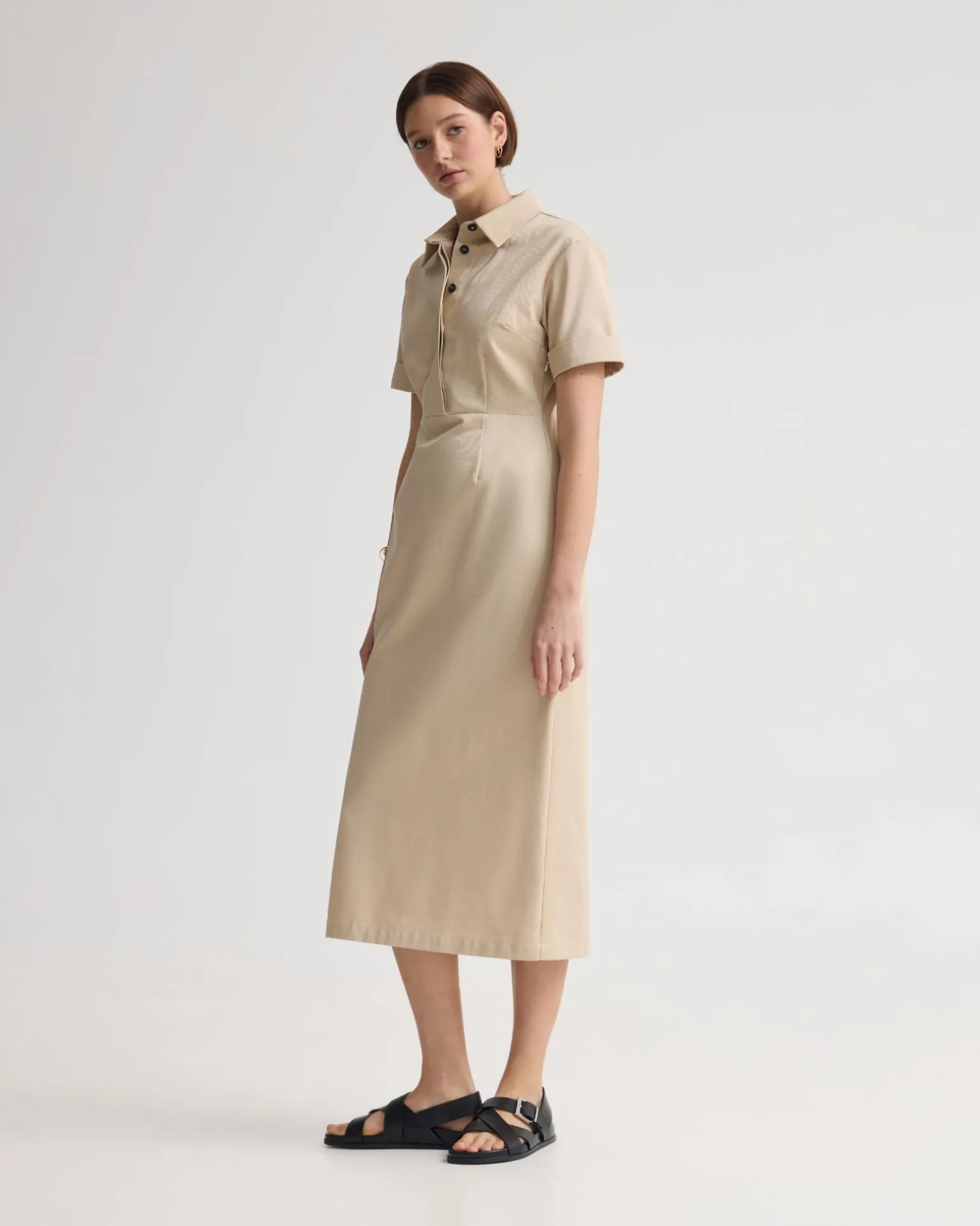 Megan Cotton Safari Dress