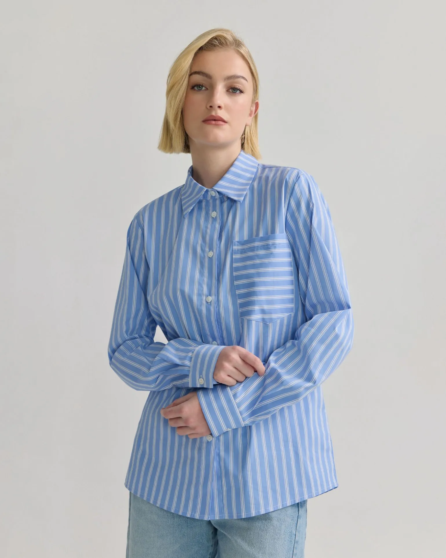 Mia Stretch Cotton Shirt