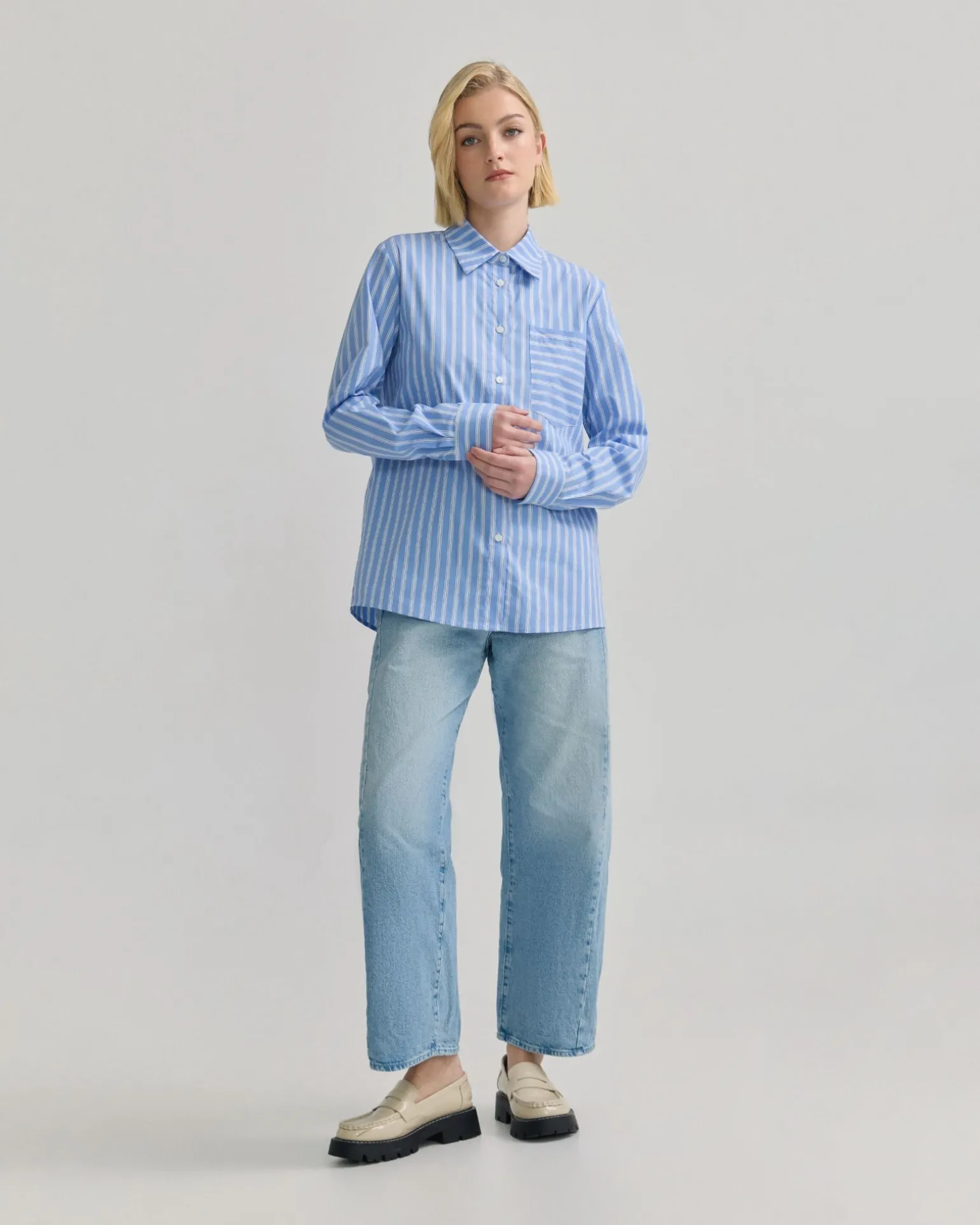 Mia Stretch Cotton Shirt