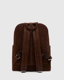 Miles Suede Backpack Bag