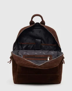 Miles Suede Backpack Bag