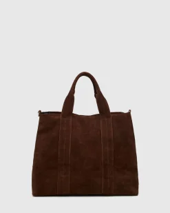 Miles Suede Unisex Tote Bag
