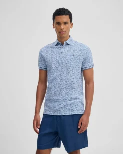 Milo Printed Jersey Polo