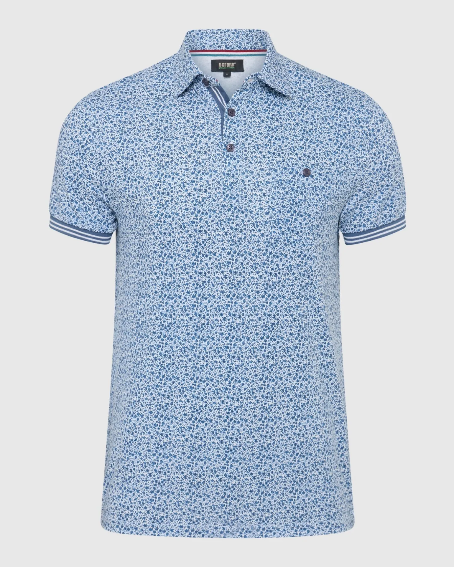 Milo Printed Jersey Polo