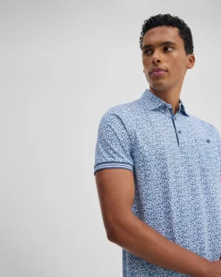 Milo Printed Jersey Polo