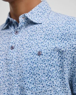 Milo Printed Jersey Polo