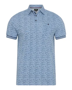 Milo Printed Jersey Polo With Pocket