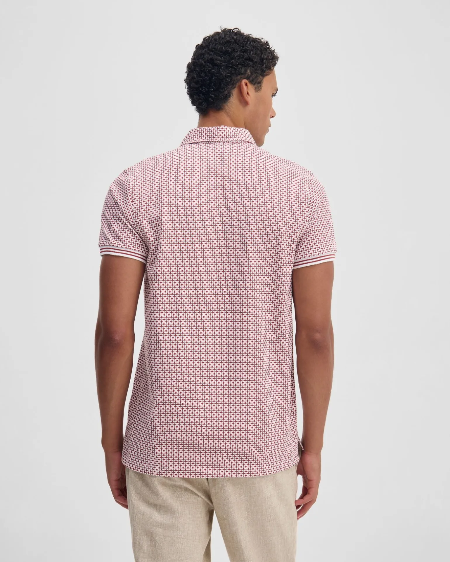 Milo Print Jersey Polo With Pocket